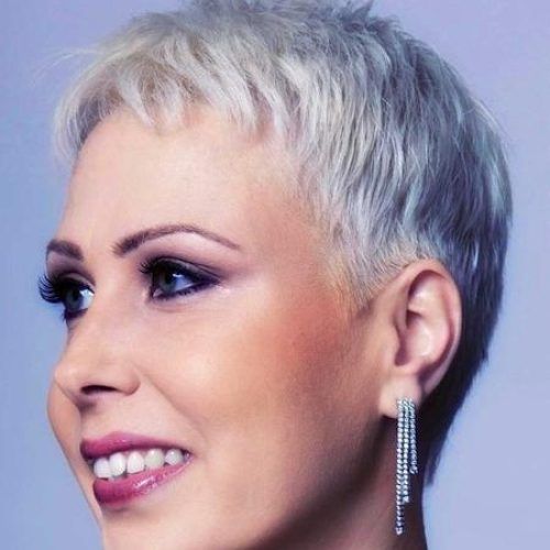 Short Hairstyles For Grey Haired Woman (Photo 20 of 20)