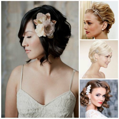 Wedding Hairstyles On Short Hair (Photo 7 of 15)