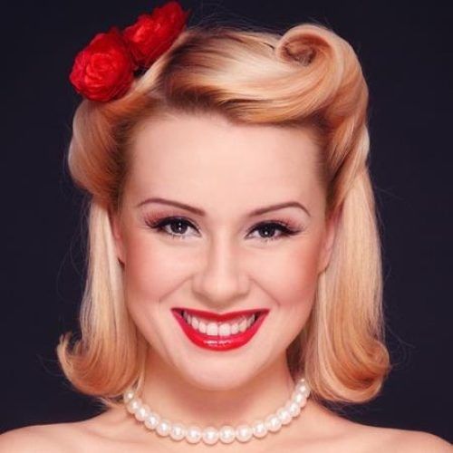 Vintage Hairstyle For Short Hair (Photo 7 of 15)