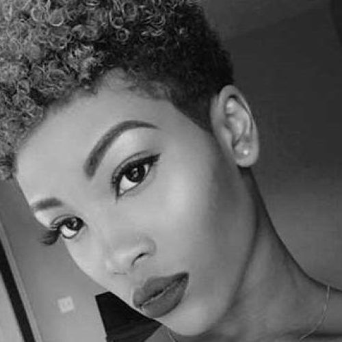 Short Hairstyles For Black Women With Gray Hair (Photo 19 of 20)