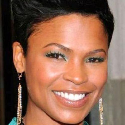 Black Short Hairstyles For Long Faces (Photo 1 of 20)