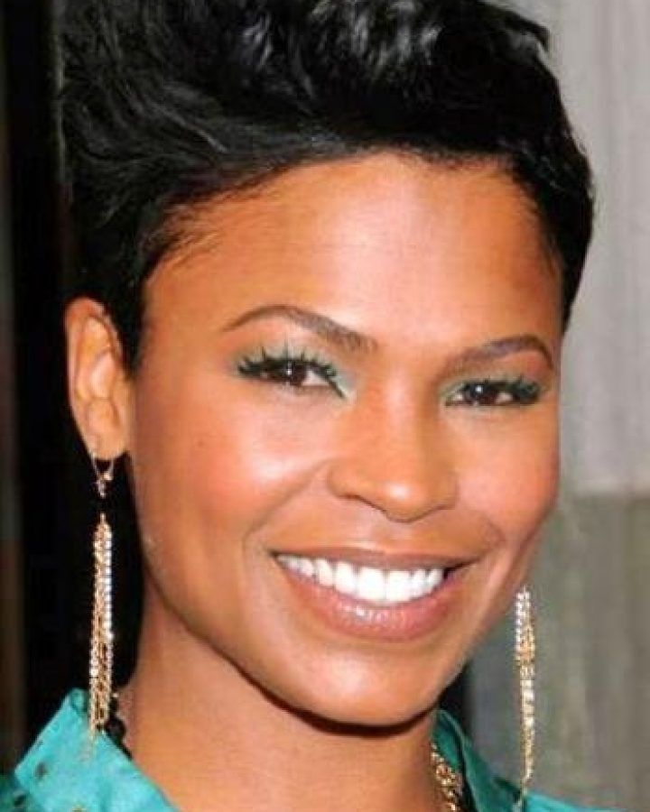 20 Best Black Short Hairstyles for Long Faces