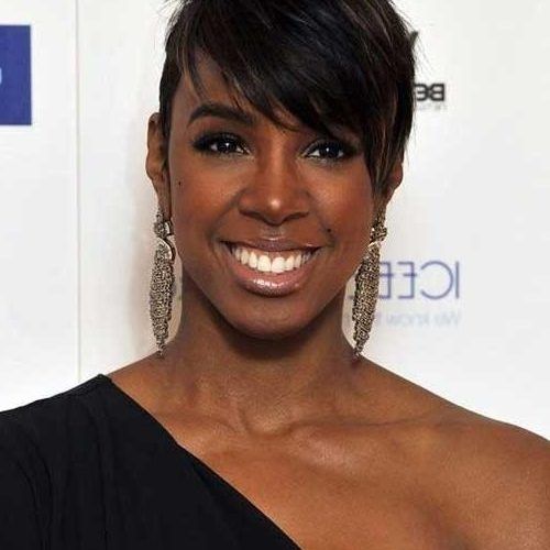 Black Short Hairstyles For Long Faces (Photo 3 of 20)