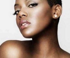 20 Ideas of Short Haircuts for Round Faces Black Women