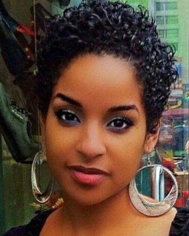 15 Inspirations Short Haircuts for Black Women with Round Faces