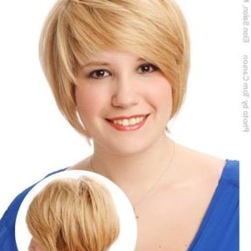 Short Hairstyles For Big Cheeks (Photo 18 of 20)