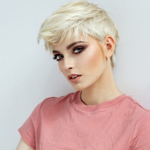 Longer-On-Top Pixie Hairstyles (Photo 18 of 20)