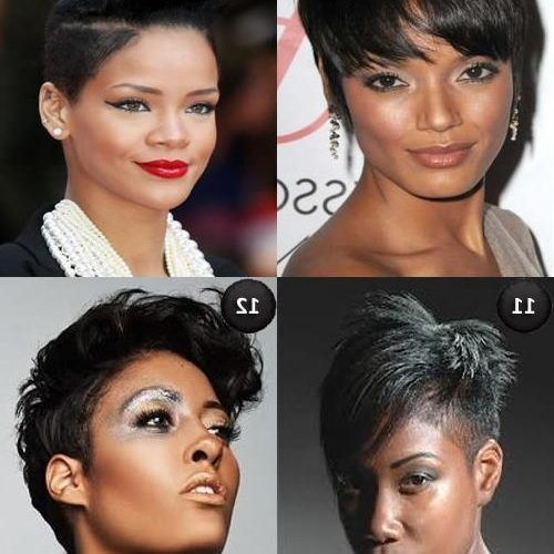 Short Hairstyles For Black Women With Oval Faces (Photo 2 of 15)