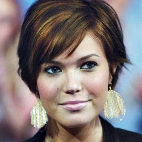 Edgy Short Hairstyles For Round Faces (Photo 17 of 20)