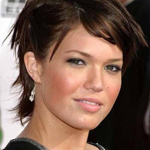 Funky Short Haircuts For Round Faces (Photo 13 of 20)