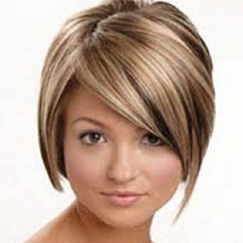 Short Hairstyles For Thin Hair And Round Faces (Photo 12 of 20)