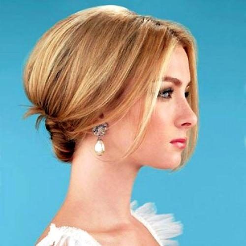 Short Hairstyles For Weddings For Bridesmaids (Photo 18 of 20)