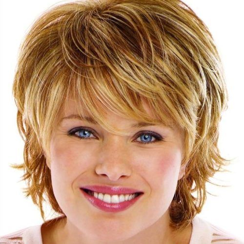 Flattering Short Haircuts For Round Faces (Photo 12 of 20)
