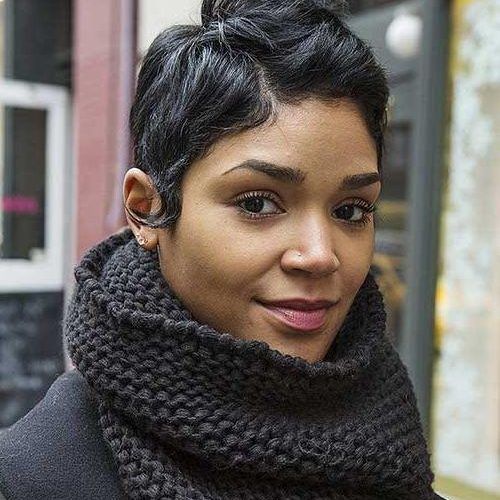 Black Girl Pixie Haircuts (Photo 17 of 20)