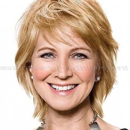 Short Layered Hairstyles For Fine Hair Over 50 (Photo 1 of 15)