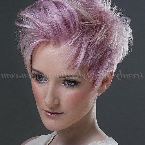 Pink Short Hairstyles (Photo 14 of 20)