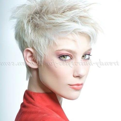 Platinum Blonde Short Hairstyles (Photo 1 of 20)