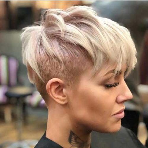 Pixie Haircuts With Shaved Sides (Photo 19 of 20)