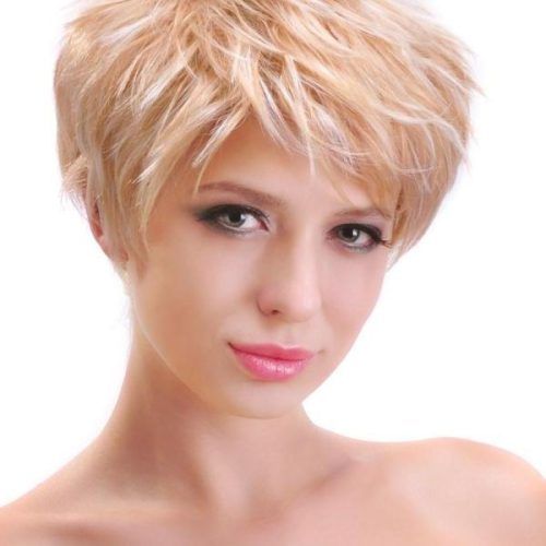 Short Hairstyles For Square Faces And Thick Hair (Photo 16 of 20)