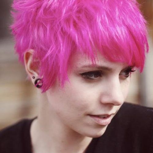 Pink Short Hairstyles (Photo 10 of 20)