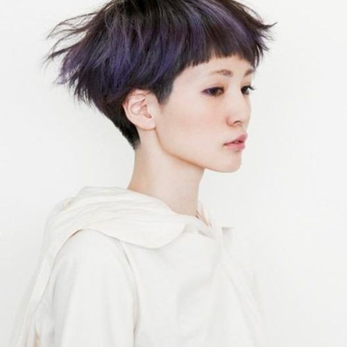 Short Hairstyles With Blunt Bangs (Photo 1 of 20)