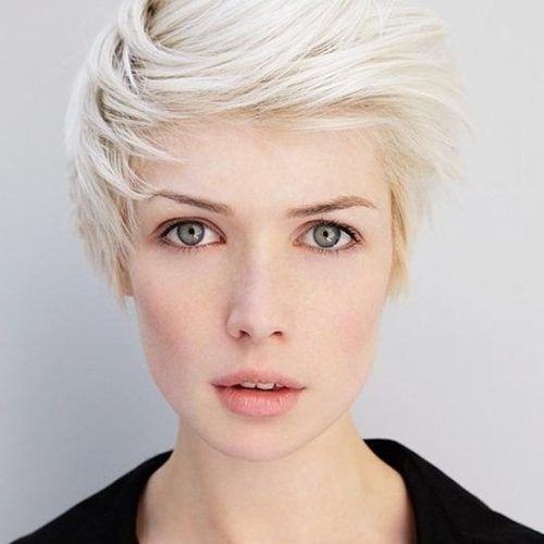 Side Swept Short Hairstyles (Photo 1 of 20)