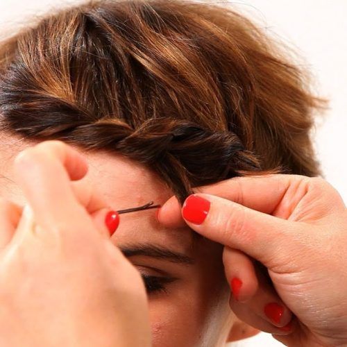 Medium Hairstyles With Bobby Pins (Photo 18 of 20)
