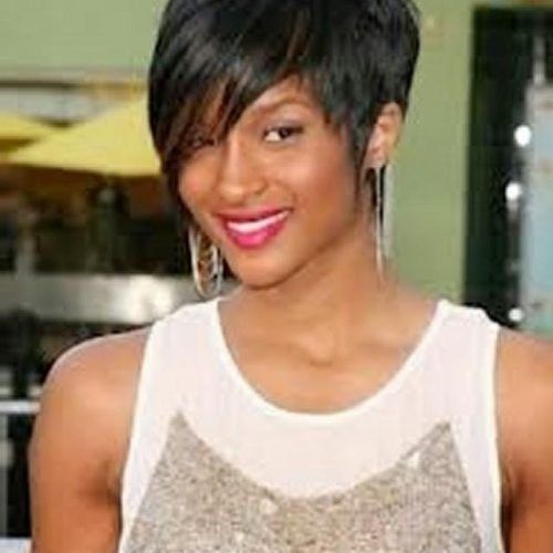 Layered Short Haircuts For Black Women (Photo 12 of 20)