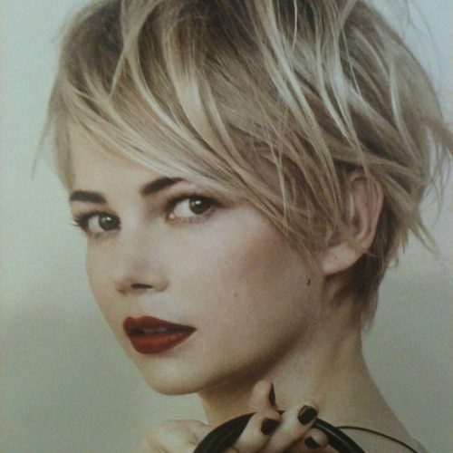 Messy Pixie Hairstyles For Short Hair (Photo 13 of 20)