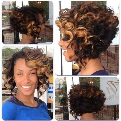 Curly Bob Hairstyles For Black Women (Photo 3 of 15)