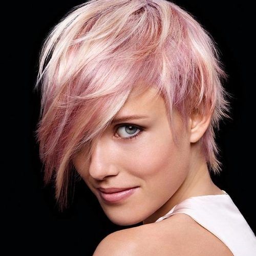 Pink Short Hairstyles (Photo 15 of 20)