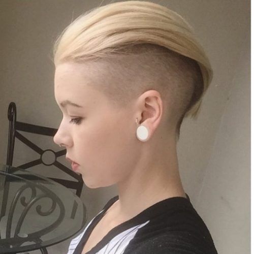 Shaved Sides Pixie Hairstyles (Photo 14 of 20)