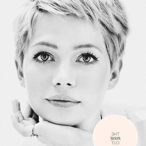 Super Short Pixie Haircuts For Round Faces (Photo 7 of 20)