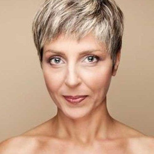 Short Pixie Haircuts For Older Women (Photo 14 of 20)