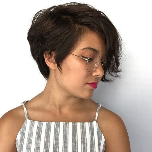 Sculptured Long Top Short Sides Pixie Hairstyles (Photo 7 of 20)