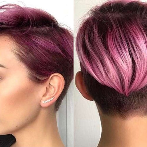 Short Messy Lilac Hairstyles (Photo 8 of 20)