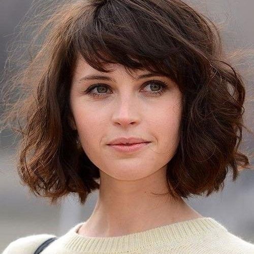 Wavy Bob Hairstyles With Bangs (Photo 1 of 15)