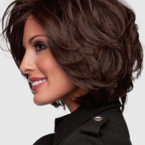 Rounded Tapered Bob Hairstyles With Shorter Layers (Photo 17 of 20)