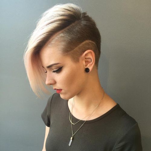 Shaved Sides Pixie Hairstyles (Photo 5 of 20)