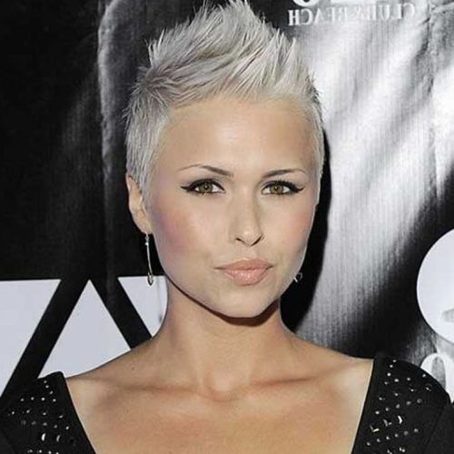 Dark And Sultry Pixie Haircuts (Photo 6 of 20)