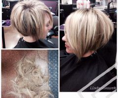 20 Collection of Two-tone Stacked Pixie Bob Haircuts