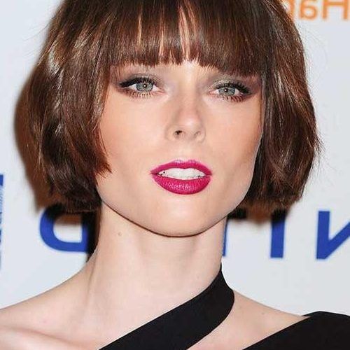 Short Haircuts With Straight Bangs (Photo 14 of 15)