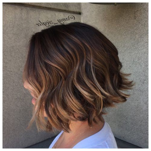 Short Textured Hairstyles With Balayage (Photo 1 of 20)