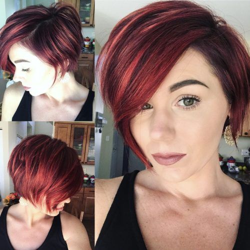 Edgy Red Hairstyles (Photo 5 of 20)