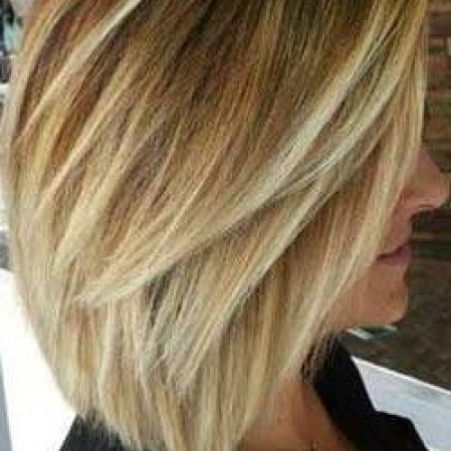 Medium Bob Hairstyles With Layers (Photo 14 of 15)