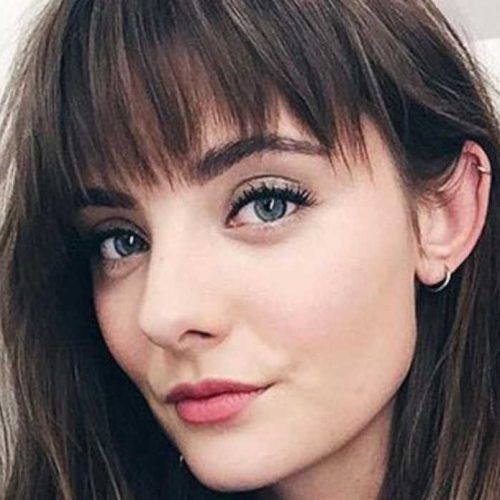 Cute Medium Hairstyles With Bangs (Photo 17 of 20)