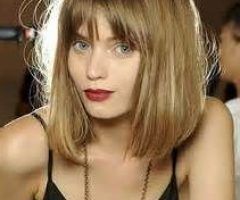 15 Ideas of Vintage Shoulder Length Hair with Bangs