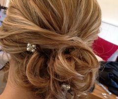 15 Collection of Curly Side Bun Wedding Hairstyles