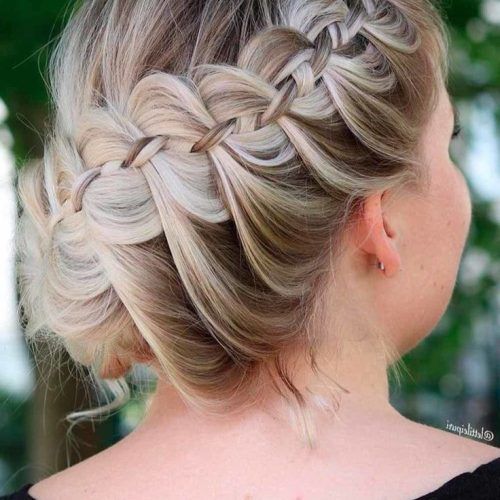 Side Braid Updo For Long Hair (Photo 3 of 15)
