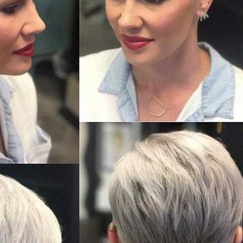 Side-Parted Pixie Hairstyles With An Undercut (Photo 17 of 20)